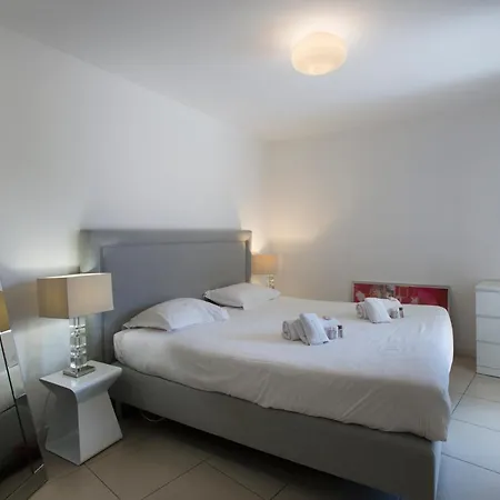 2 Pieces Avec Clim, Terrasse, Piscine, 100m Apartment Cannes
